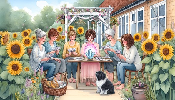 Free Outdoors Sunflowers illustration and picture