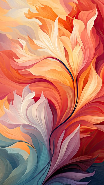 Free Abstract Art Floral Art illustration and picture