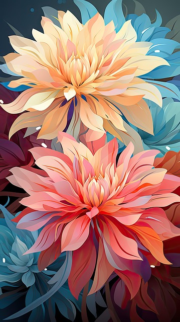 Free Flowers Floral illustration and picture