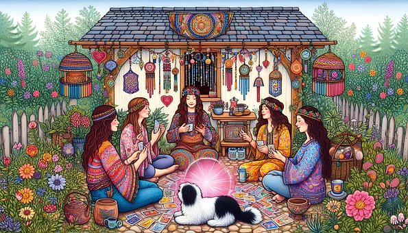Free Cottage Nature illustration and picture