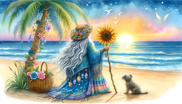 Free Beach Nature illustration and picture