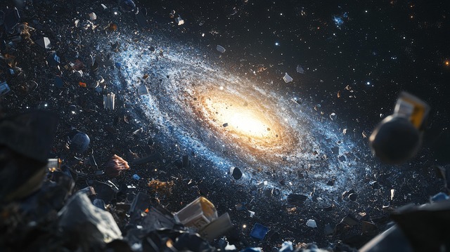 Free ai generated space galaxy illustration