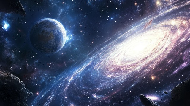 Free galaxy background star image night sky illustration