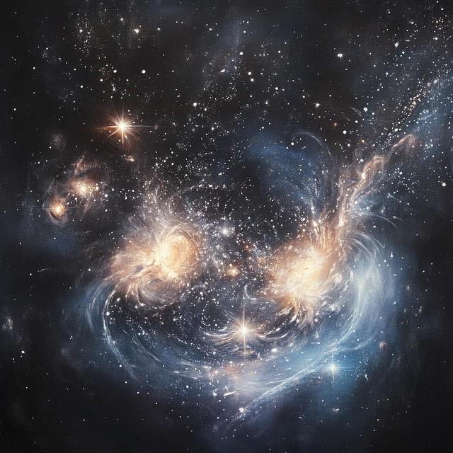Free galaxy background star image night sky illustration