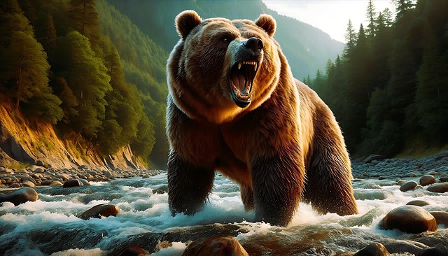 Free bear nature animal illustration