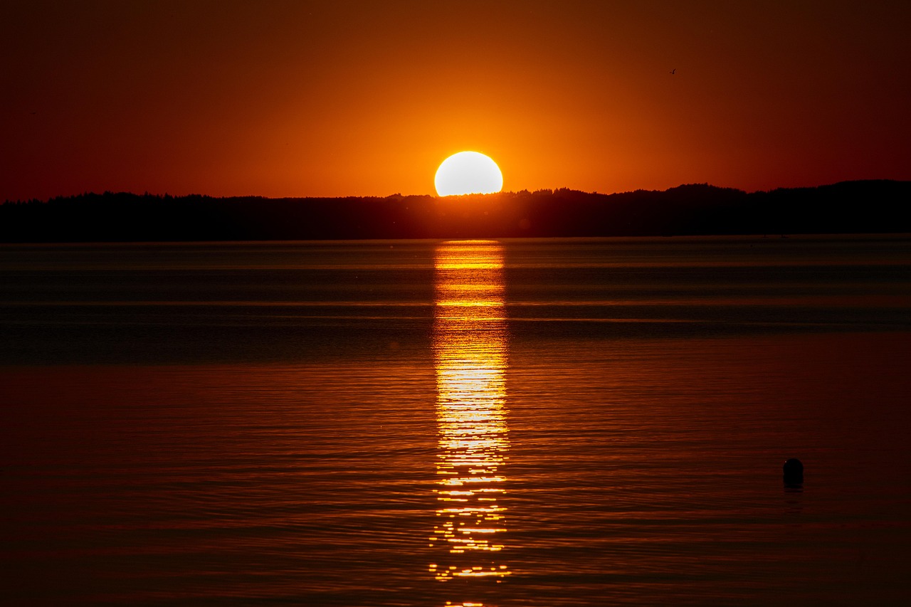 Small Sunst Picture Sunset Water Nature - Free photo on Pixabay