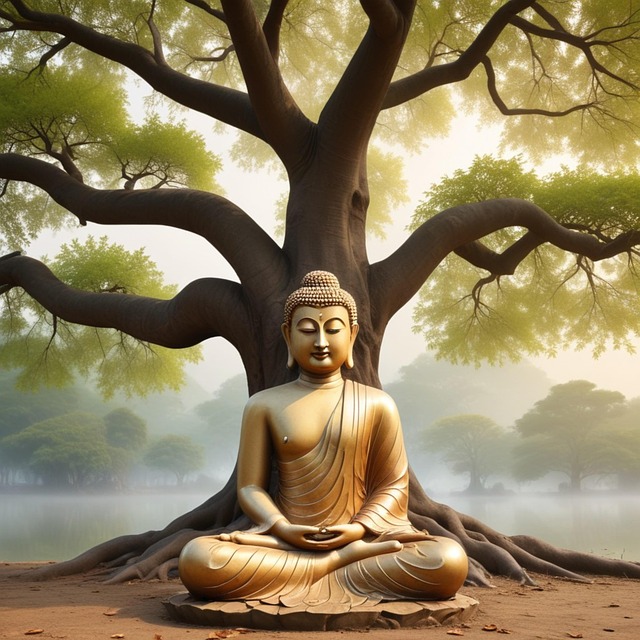 Buddha, Meditation, Buddhismus, Mönch