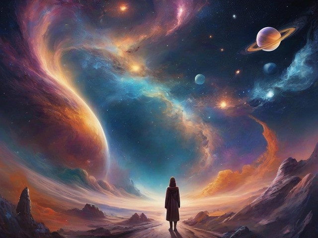 Free galaxy space nature illustration