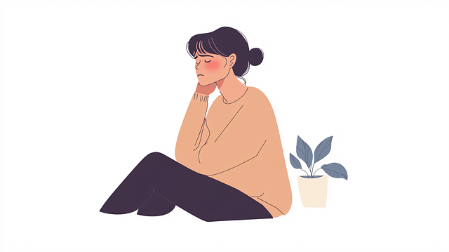 Download free HD stock image of Melancholy Contemplation Free melancholy contemplation thought illustration