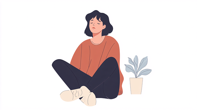 Download free HD stock image of Melancholy Contemplation Free melancholy contemplation thought illustration