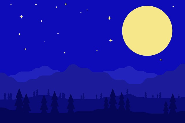 Free landscape nature mountains illustration