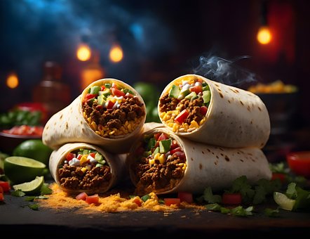 Ai Generert, Burritos, Meksikansk Rett