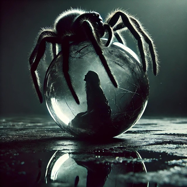 Free ai generated spider arachnid illustration