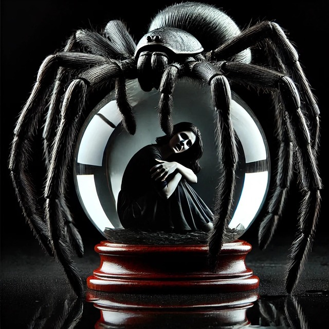 Free spider arachnophobia tarantula illustration