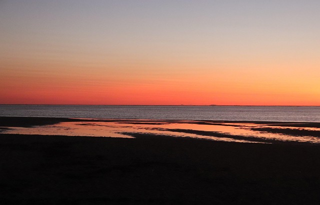 Sonnenuntergang, Natur, Meer, Landschaft