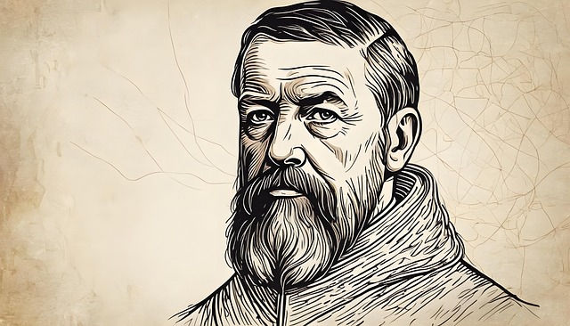 Free ai generated william tyndale reformation illustration