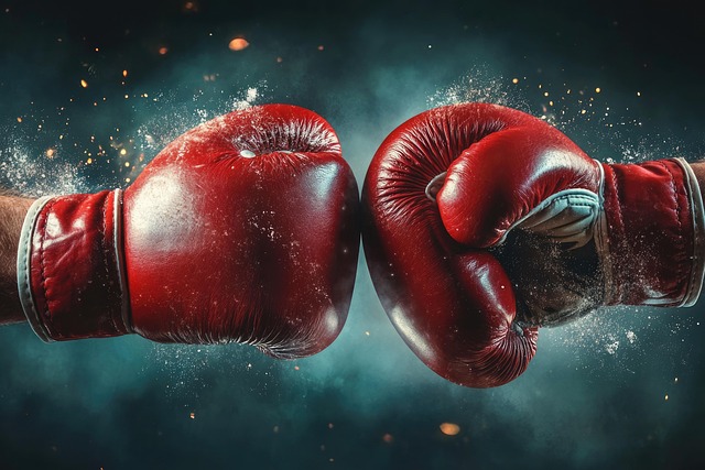 Free ai generated boxing gloves illustration