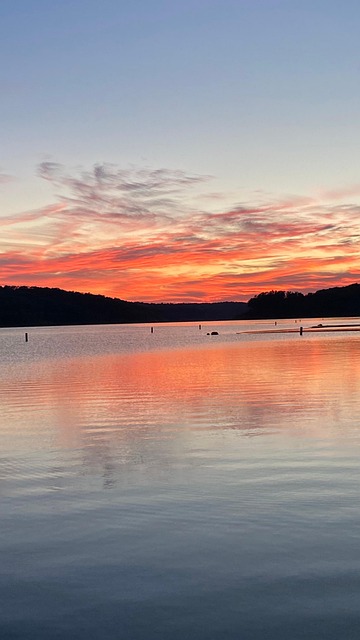 Free Lake Sunset photo and picture