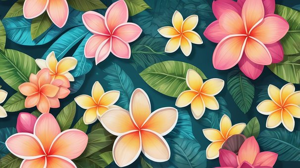 Free Ai Generated Flowers illustration and picture