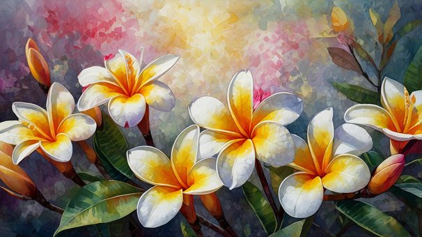 Free Ai Generated Flowers illustration and picture