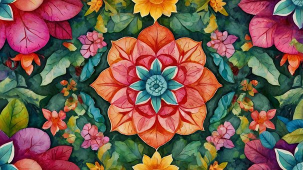 Free Ai Generated Flowers illustration and picture