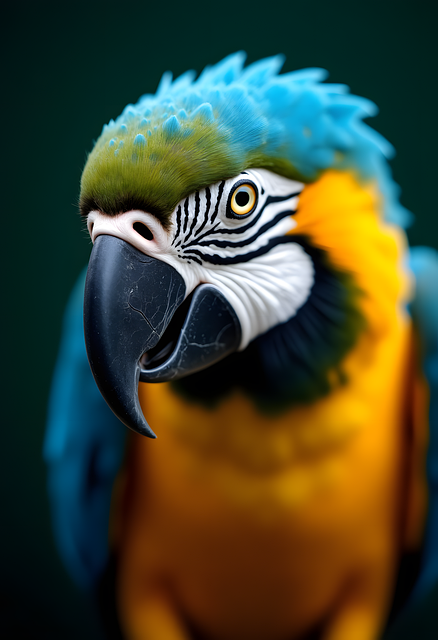 Free macaw parrot animal illustration
