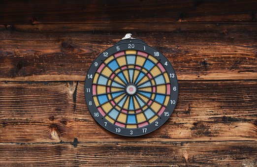 Dartscheibe, Spiel, Ziel, Pfeil, Tor