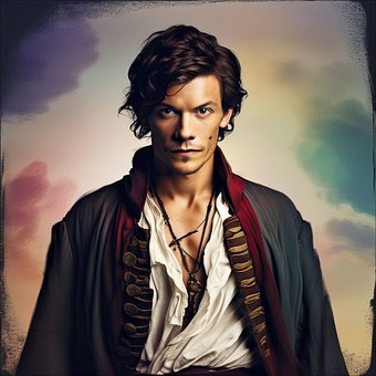 Free Ai Generated Pirate illustration and picture