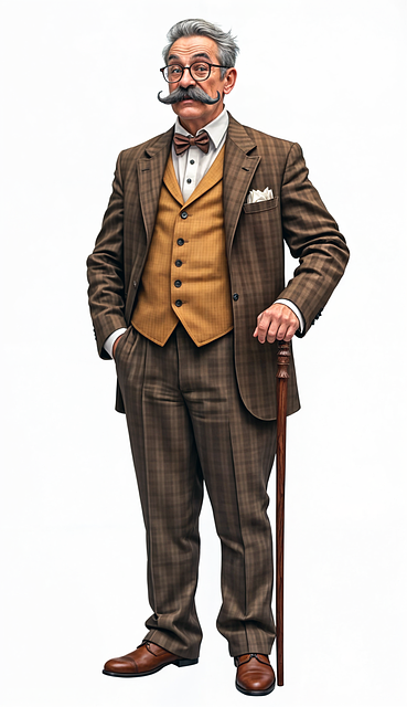 Ai Generado, Noble, Retrato, Hombre