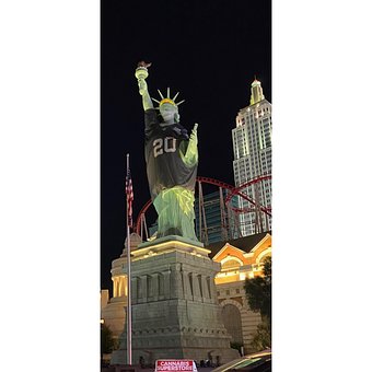 Vegas, Statuie, Libertate, Raider