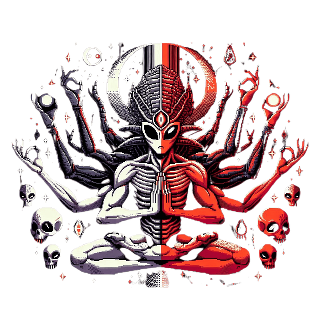 Download Alien, Space, Pixel Art. Royalty-Free Stock Illustration Image ...