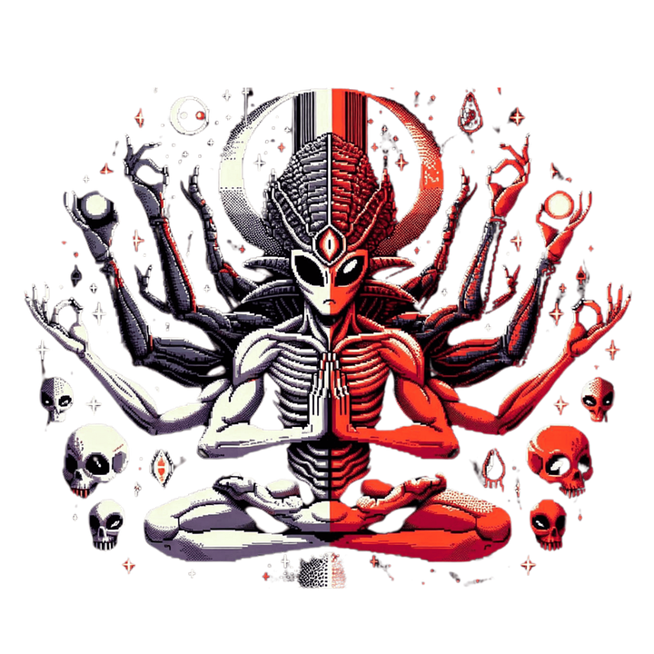 Download Alien, Space, Pixel Art. Royalty-Free Stock Illustration Image ...