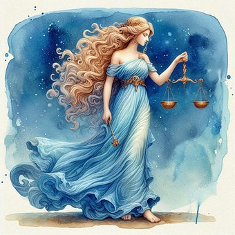 Venus, Balanza, Mujer, Signo Del Zodiaco