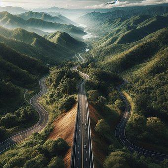 Free View Aerial illustration and picture