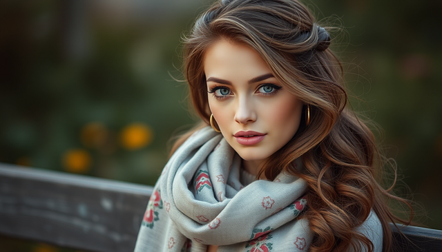Free ai generated woman face illustration