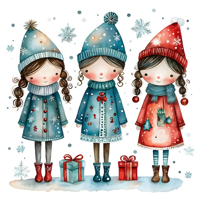 Download free HD stock image of Ai Generated Christmas Free ai generated christmas decoration illustration