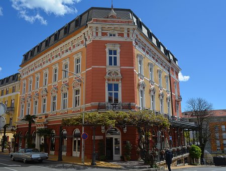 Hotel, Architektur, Luxus, Bunt, Opatija