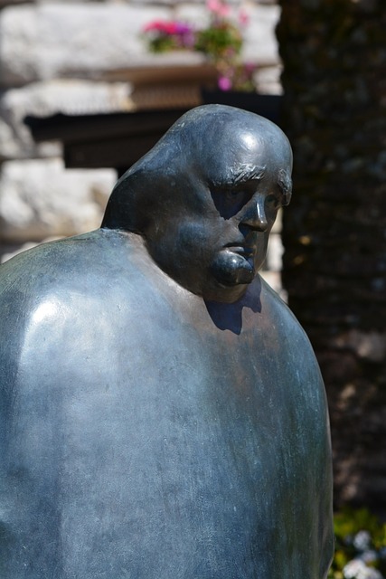 Statue, Skulptur, Bild, Bronze, Berühmt