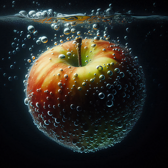 Free Ai Generated Apple illustration and picture