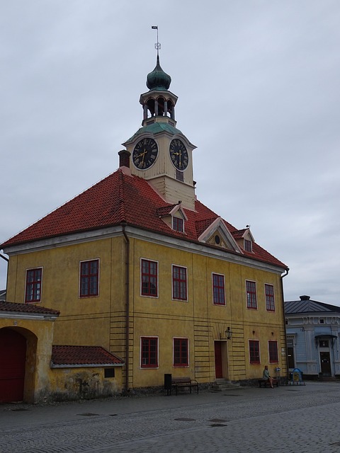 Rådhus, Plads, Kunst, Finland, Træ By