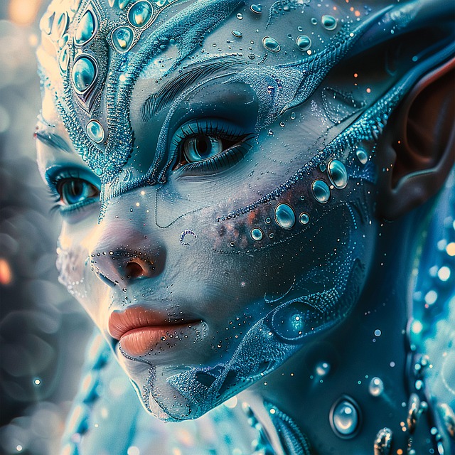 Free ai generated woman girl illustration
