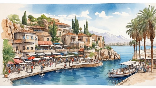 Download free HD stock image of Ai Generated Village Free ai generated village city illustration