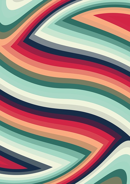 Free colourful pattern design illustration