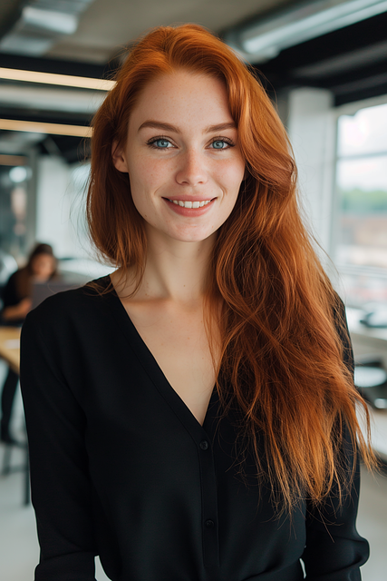 Free ai generated woman beauty illustration