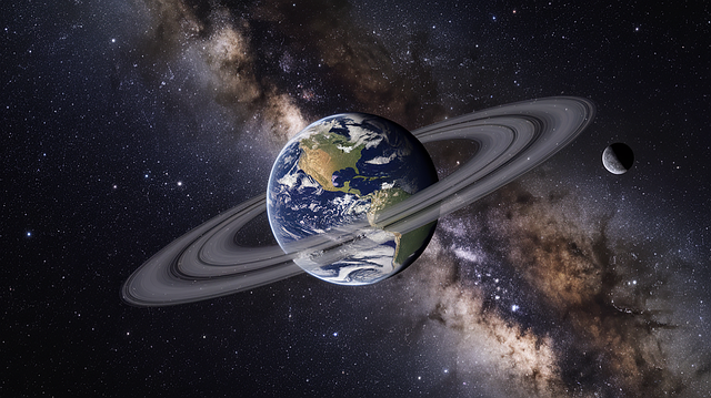 La TERRE avait autrefois un anneau !