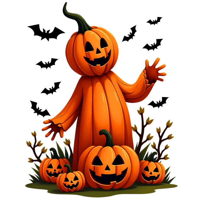Download free HD stock image of Ai Generated Pumpkin Free ai generated pumpkin scarecrow illustration