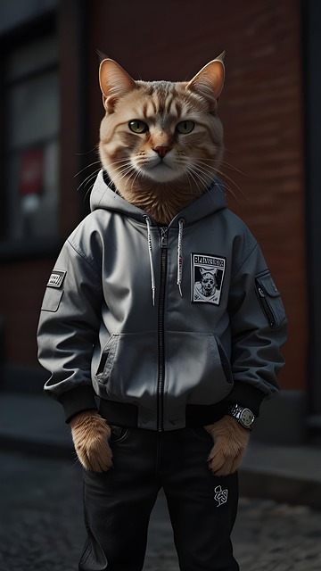 Katze, Fotomodell, Stilvoll