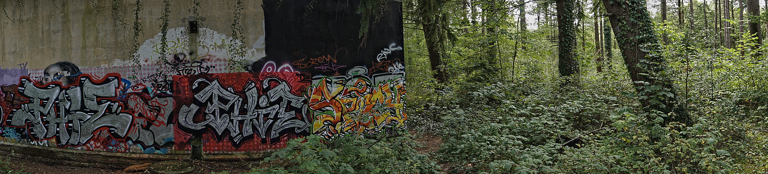 Free Graffiti Landscape illustration and picture