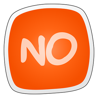 Taste, Symbol, Button, Icon, Comic, Nein