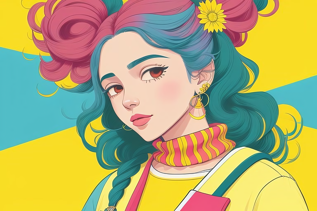 Free Ai Generated Woman illustration and picture